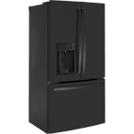  - 22.1 Cu. Ft. French Door Counter-Depth Refrigerator - Black Slate