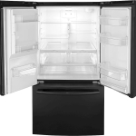 - 25.6 Cu. Ft. French Door Refrigerator - High Gloss Black