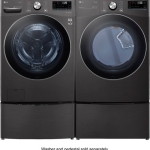  - 7.4 Cu. Ft. Stackable Smart Electric Dryer with Steam and Built-In Intelligence - Black Steel