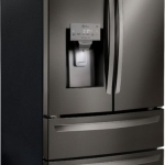  - 27.8 Cu. Ft. 4-Door French Door Smart Refrigerator with Smart Cooling System - Black Stainless Steel