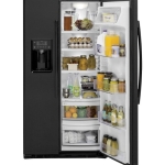  - 21.9 Cu. Ft. Counter-Depth Refrigerator - High Gloss Black