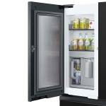  - 29 cu. ft. Bespoke 4-Door French Door Refrigerator with Family Hub - Custom Panel Ready