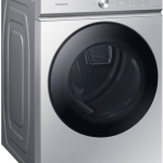  - Bespoke 7.6 cu. ft. Ultra Capacity Electric Dryer with Super Speed Dry and AI Smart Dial - Silver Steel