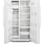  - 21.9 Cu. Ft. Side-by-Side Counter-Depth Refrigerator - White