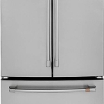 - 18.6 Cu. Ft. French Door Counter-Depth Refrigerator, Customizable - Stainless steel