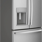 - 22.1 Cu. Ft. French Door Counter-Depth Refrigerator with Hands-Free AutoFill - Stainless steel