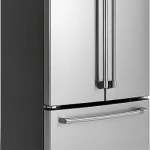 - 18.6 Cu. Ft. French Door Counter-Depth Refrigerator, Customizable - Stainless steel