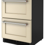 - 4.40 Cu. Ft. Built-In Mini Fridge with Double-Drawer Refrigerator - Custom Panel Ready