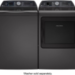 - 7.3 cu. ft. Smart Electric Dryer with Fabric Refresh, Steam, and Washer Link - Diamond Gray