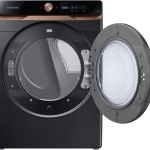  - 7.5 cu. ft. AI Smart Dial Electric Dryer with Super Speed Dry and MultiControl™ - Brushed Black