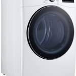  - 7.4 Cu. Ft. Stackable Smart Electric Dryer with Steam and Built-In Intelligence - White