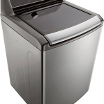  - 5.5 Cu. Ft. High Efficiency Smart Top Load Washer with TurboWash3D - Graphite Steel