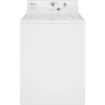 - 2.9 Cu. Ft. High Efficiency Top Load Washer with Deep-Water Wash System - White