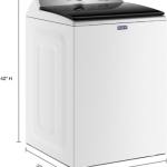  - 4.7 Cu. Ft. High Efficiency Top Load Washer with Pet Pro System - White
