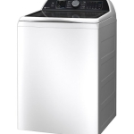  - 5.3 Cu Ft High Efficiency Smart Top Load Washer with Smarter Wash Technology, Easier Reach & Microban Technology - White