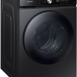  - Bespoke 5.3 cu. ft. Ultra Capacity Front Load Washer with Super Speed Wash and AI Smart Dial - Brushed Black