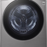 - 4.5 Cu. Ft. High-Efficiency Stackable Smart Front Load Washer with Steam and 6Motion Technology - Graphite Steel