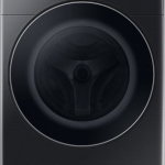 - 5.0 Cu.Ft. High-Efficiency Stackable Smart Front Load Washer with Steam and OptiWash - Brushed Black