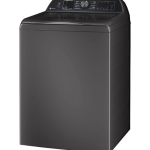  - 5.3 Cu Ft High Efficiency Smart Top Load Washer with Smarter Wash Technology, Easier Reach & Microban Technology - Diamond Gray