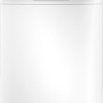 - 4.5 cu ft Top Load Washer with Water Level Control, Deep Fill, Quick Wash, and Glass Lid - White on White