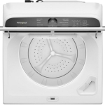 - 5.3 Cu. Ft. High Efficiency Top Load Washer with Deep Water Wash Option - White
