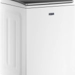 - 5.3 Cu. Ft. High Efficiency Smart Top Load Washer with Extra Power Button - White