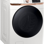  - 5.0 cu. ft. Extra Large Capacity Smart Front Load Washer with Super Speed Wash and Steam - Ivory
