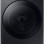 - 5.0 cu. ft. Extra Large Capacity Smart Front Load Washer with Super Speed Wash and Steam - Brushed Black