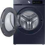 - Bespoke 4.6 cu. ft. Large Capacity Front Load Washer with Super Speed Wash and AI Smart Dial - Brushed Navy