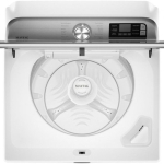  - 5.2 Cu. Ft. High Efficiency Smart Top Load Washer with Extra Power Button - White