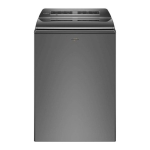  - 5.3 Cu. Ft. High Efficiency Smart Top Load Washer with Load & Go Dispenser - Chrome Shadow