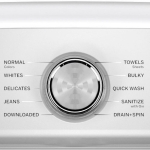 - 5.0 Cu Ft High Efficiency Smart Top Load Washer with Smarter Wash Technology, Easier Reach & Microban Technology - White