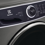  - 4.5 Cu.Ft. Stackable Front Load Washer with Steam and SmartBoost Wash System - Titanium
