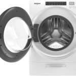  - 4.5 Cu. Ft. High Efficiency Stackable Front Load Washer with Steam and Load & Go Dispenser - White
