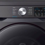 - 4.5 Cu. Ft. 10-Cycle High-Efficiency Front-Loading Washer with Steam - Black Stainless Steel
