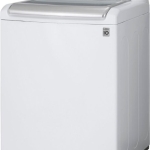 - 5.5 Cu. Ft. High-Efficiency Smart Top Load Washer with TurboWash3D Technology - White