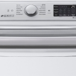 - 5.5 Cu. Ft. High-Efficiency Smart Top Load Washer with TurboWash3D Technology - White