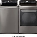  - 5.5 Cu. Ft. High-Efficiency Smart Top Load Washer with TurboWash3D Technology - Graphite Steel