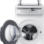 - 5.5 Cu. Ft. High Efficiency Front Load Washer with Steam and FlexWash