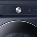 - Bespoke 5.3 cu. ft. Ultra Capacity Front Load Washer with AI OptiWash and Auto Dispense - Brushed Navy