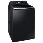 - 4.5 Cu. Ft. High Efficiency Top Load Washer with Active WaterJet - Brushed Black