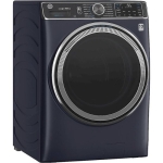  - 5.0 Cu Ft High-Efficiency Stackable Smart Front Load Washer w/UltraFresh Vent, Microban Antimicrobial & 1-Step Wash+Dry - Sapphire Blue