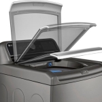  - 5.5 Cu. Ft. High Efficiency Smart Top Load Washer with TurboWash3D - Graphite Steel