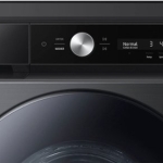  - Bespoke 5.3 cu. ft. Ultra Capacity Front Load Washer with Super Speed Wash and AI Smart Dial - Brushed Black