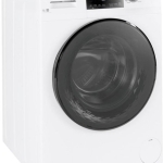  - 2.4 Cu. Ft. High Efficiency Stackable Front Load Washer with Steam and Sanitize - White