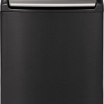 - 5.5 Cu. Ft. High-Efficiency Smart Top Load Washer with Steam and TurboWash3D Technology - Black Steel