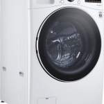 - 5.0 Cu. Ft. High-Efficiency Stackable Smart Front Load Washer with Steam and Built-In Intelligence - White