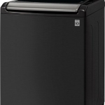 - 5.5 Cu. Ft. High-Efficiency Smart Top Load Washer with Steam and TurboWash3D Technology - Black Steel