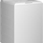 4.3 Cu. Ft. High-Efficiency Top Load Washer with Cold Plus - White with Silver Matte