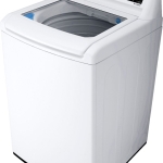 4.5 Cu. Ft. High-Efficiency Top-Load Washer with TurboDrum Technology - White